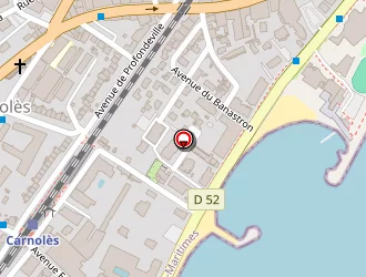 Carte de Assoc Telemaque Plongee Rcm à Roquebrune-cap-martin