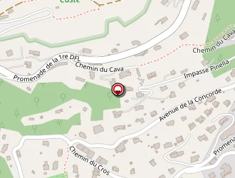 Carte de Pieroni Eric à Roquebrune-cap-martin