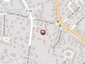 Carte de Chauffeur Privé Grand Sud à Saint sulpice la pointe