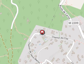 Carte de Menardi Frédéric à Gattières