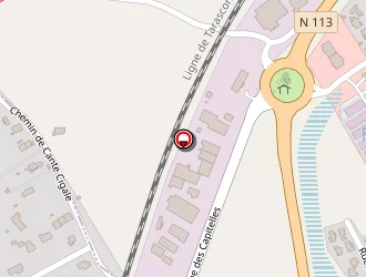 Carte de Effet De Fer à Uchaud