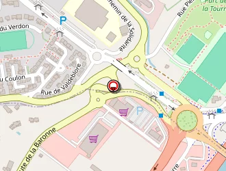 Carte de Bricomarché à Gattières