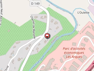 Carte de Ramondenc à Soubès