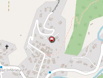 Carte de B&b Les Glycines à Peillon