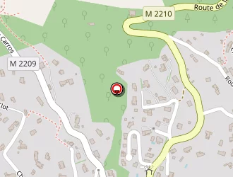 Carte de Ae2 à Gattières