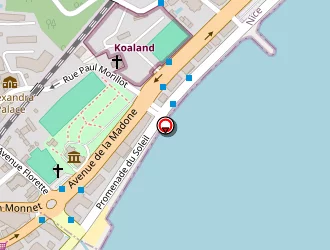 Carte de Prince De Galle à Menton