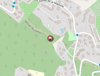 Carte de Pirollet à Menton