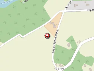 Carte de Coureau à Soustons