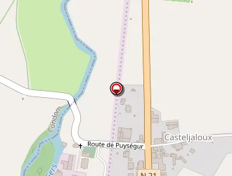 Carte de La Bonbonnière à Sainte-christie