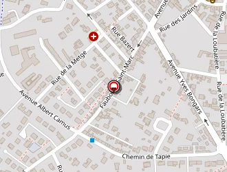 Carte de E.v Verdier (espace Vert Verdier) à Saint sulpice la pointe