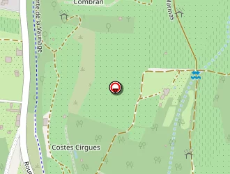 Carte de Costes-cirgues à Sommières