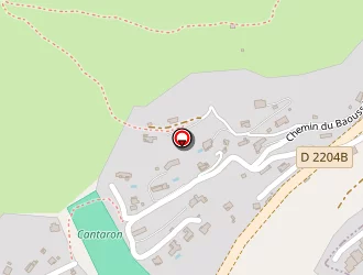 Carte de Missud Jack à Cantaron