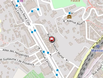 Carte de Rent A Car à Menton