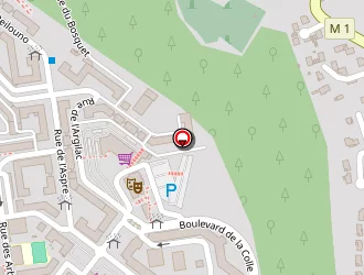 Carte de La Poste à Carros