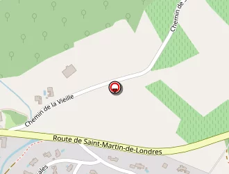 Carte de Les Augustins à Saint-mathieu-de-tréviers