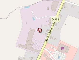 Carte de Intermarché Senos Dépositaire à Saint-sever