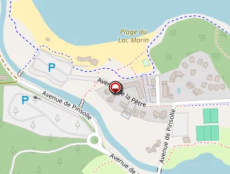 Carte de Odalys Résidences à Soustons