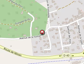 Carte de Roger Romain à Congénies