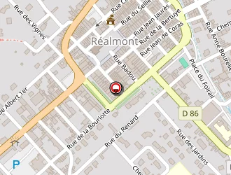 Carte de Réaltif à Réalmont