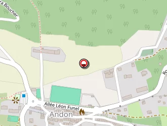 Carte de Gallego Joseph à Andon