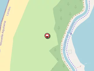 Carte de Ecole De Surf De Soustons à Soustons