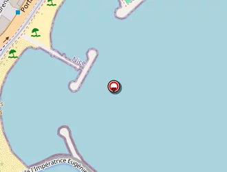 Carte de Capitainerie Du Port à Menton