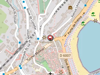 Carte de Roccia René à Menton