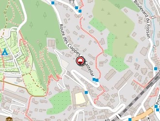 Carte de Fleury Morgan à Menton