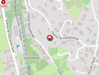 Carte de Centre Equestre Du Lisz à Sommières