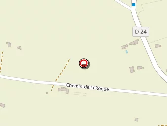 Carte de Coste Robert à Eygalières