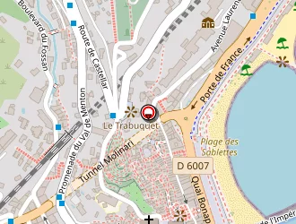 Carte de Sabrilleauto à Menton