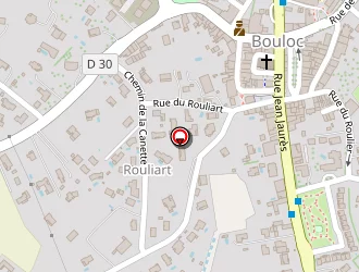 Carte de Institut De Beauté Vanessa à Bouloc