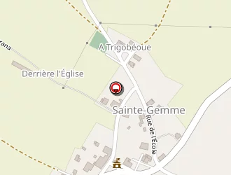 Carte de G.e.r.s. à Sainte-gemme
