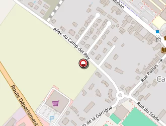 Carte de Intermarché à Castelnau-d'estrétefonds