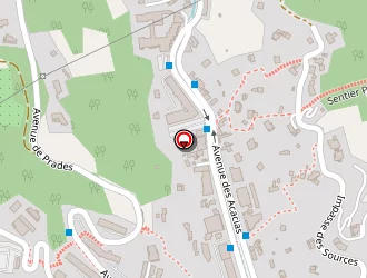 Carte de Ccas (centre Communal D'action Sociale) à Menton