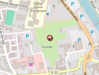 Carte de Salom Assurances à Sommières