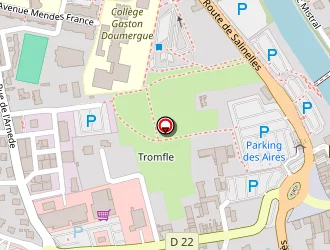 Carte de Netto à Sommières