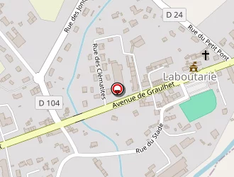 Carte de Le Central à Laboutarie