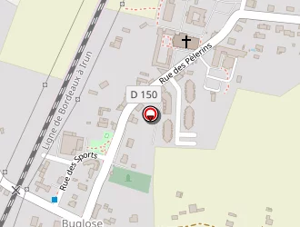 Carte de L'un Des Sens à Saint-vincent-de-paul