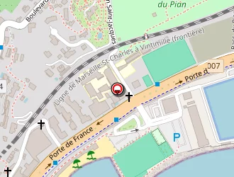 Carte de Aurora à Menton