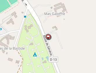 Carte de A2v à Nîmes