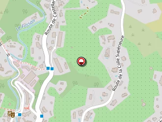 Carte de Villa Baïna à Menton