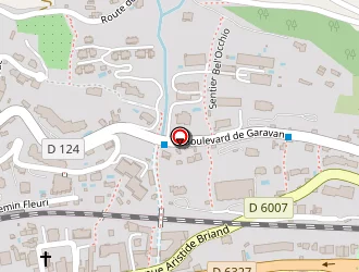 Carte de Garbolino Alberto à Menton