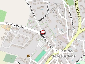 Carte de Securis à Bastide-des-jourdans (la)