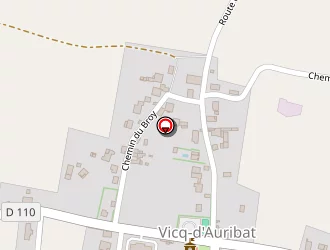 Carte de Ecole à Vicq-d'auribat