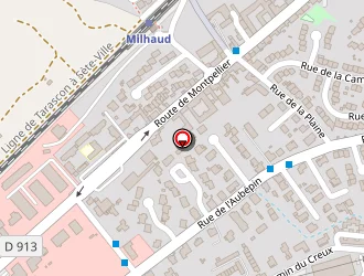 Carte de Mérico Delta Print à Milhaud