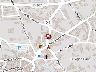 Carte de Baillot Jennifer à Calvisson