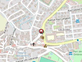 Carte de E.l Façade à Sainte-tulle