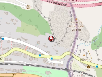 Carte de La Loca à Menton