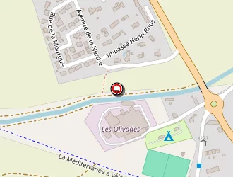 Carte de Camping Municipal à Saint-étienne-du-grès